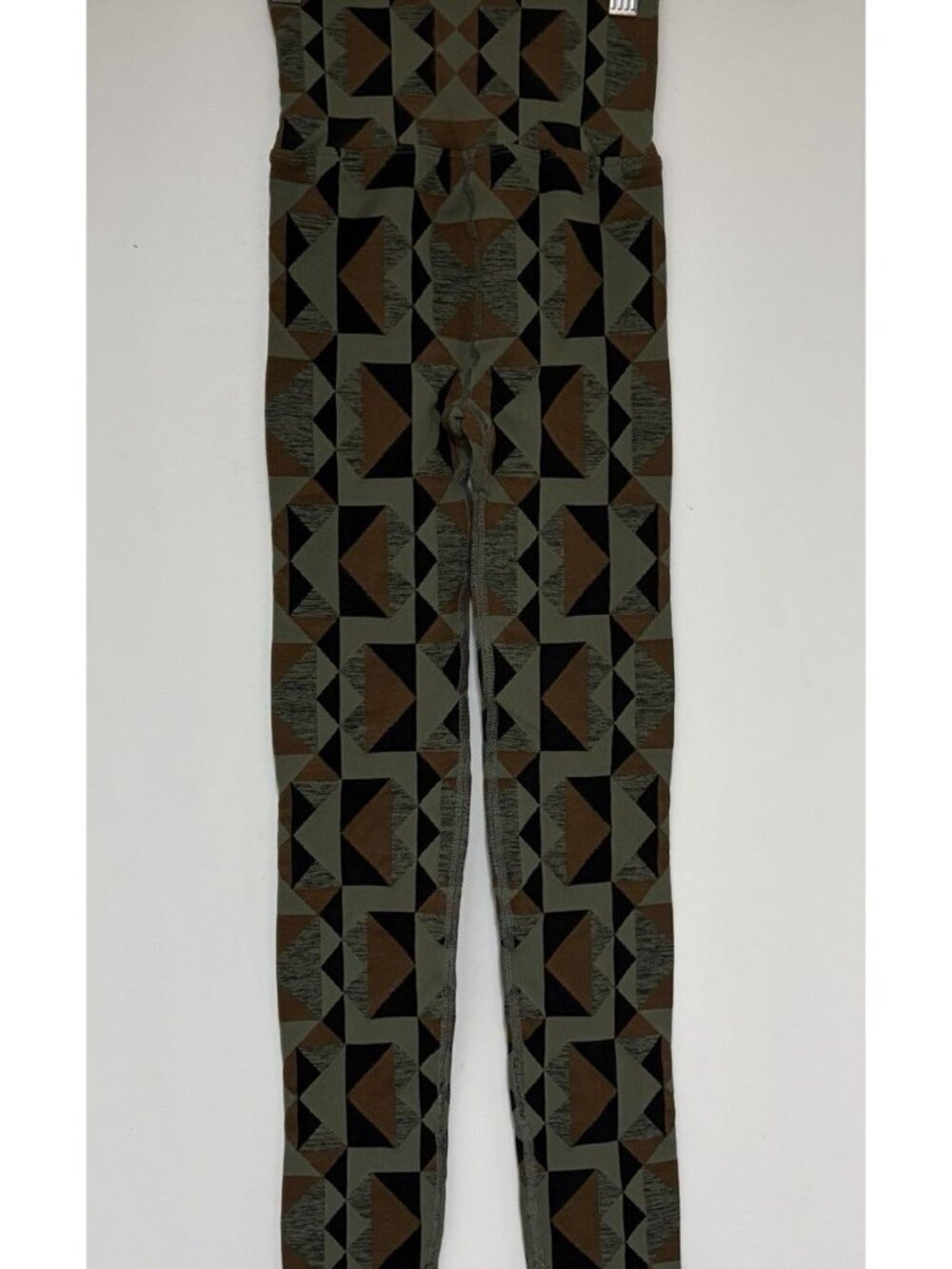 FP Movement Women’s Green Base Layer Geometric Print Leggings Size XS/S - Picture 2 of 6